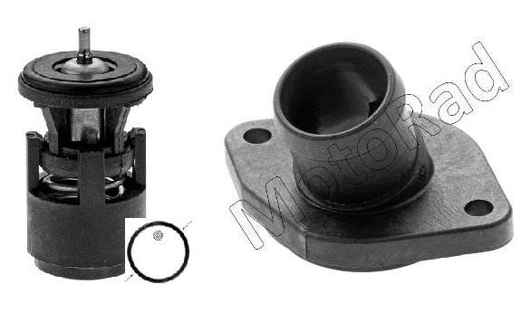 Thermostat in housing MotoRad 385-87K