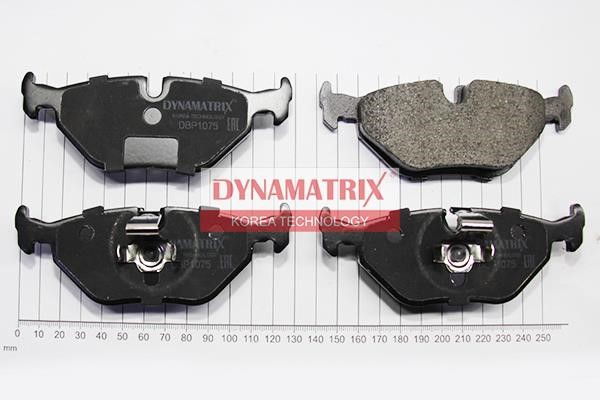 Dynamatrix DBP1075 Brake Pad Set, disc brake DBP1075
