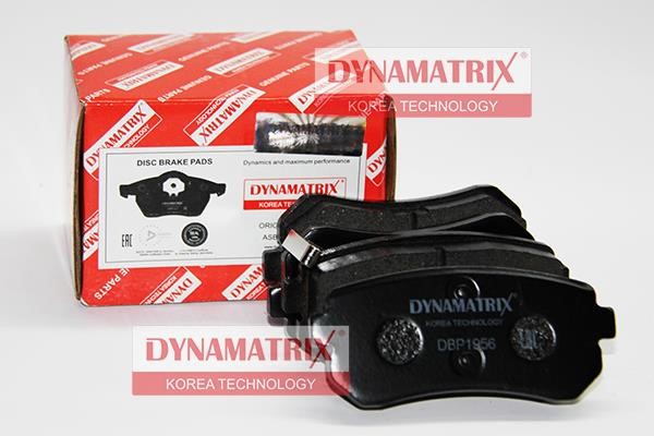 Dynamatrix DBP1956 Brake Pad Set, disc brake DBP1956