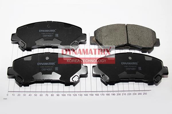 Dynamatrix DBP4051 Brake Pad Set, disc brake DBP4051