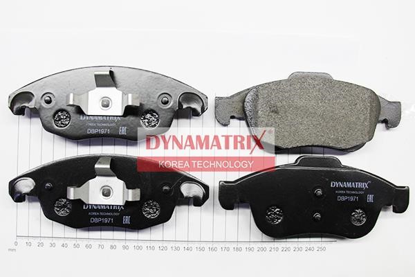 Dynamatrix DBP1971 Brake Pad Set, disc brake DBP1971