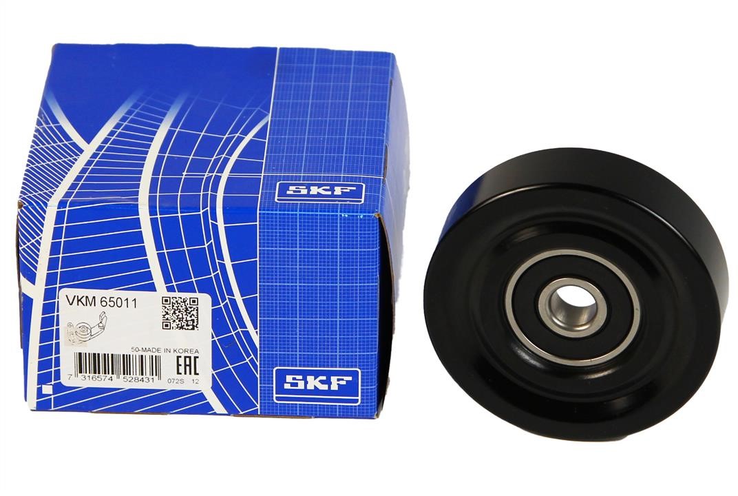 V-ribbed belt tensioner (drive) roller SKF VKM 65011