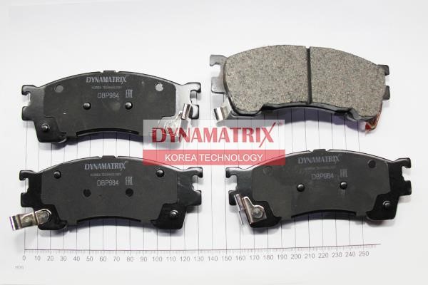 Dynamatrix DBP984 Brake Pad Set, disc brake DBP984