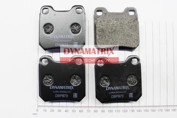 Dynamatrix DBP973 Brake Pad Set, disc brake DBP973