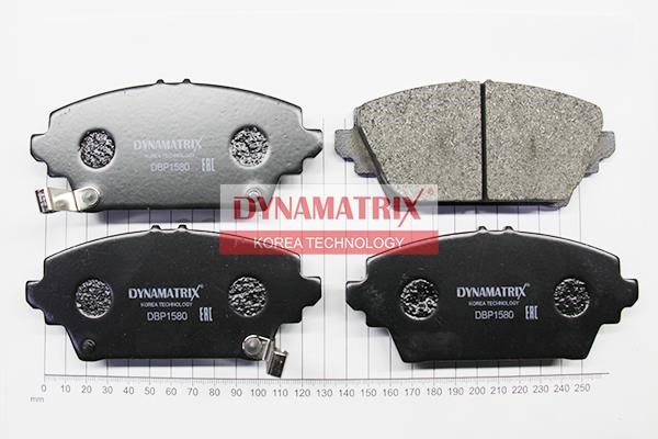 Dynamatrix DBP1580 Brake Pad Set, disc brake DBP1580