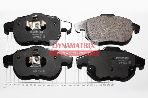 Dynamatrix DBP1520 Brake Pad Set, disc brake DBP1520