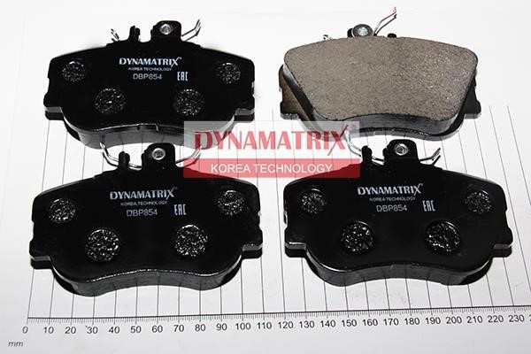 Dynamatrix DBP854 Brake Pad Set, disc brake DBP854