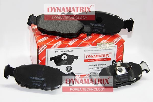 Dynamatrix DBP732 Brake Pad Set, disc brake DBP732