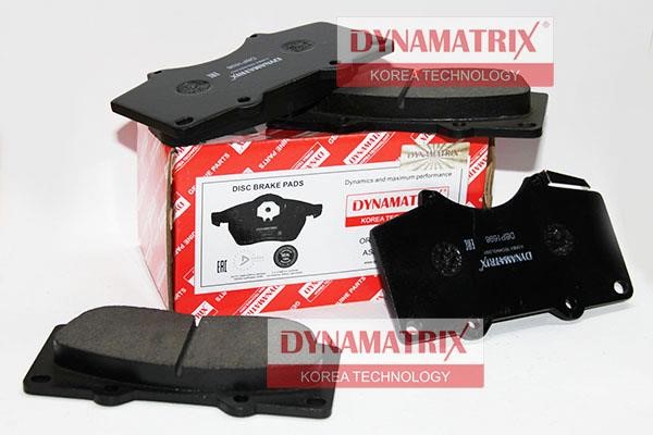 Dynamatrix DBP1698 Brake Pad Set, disc brake DBP1698