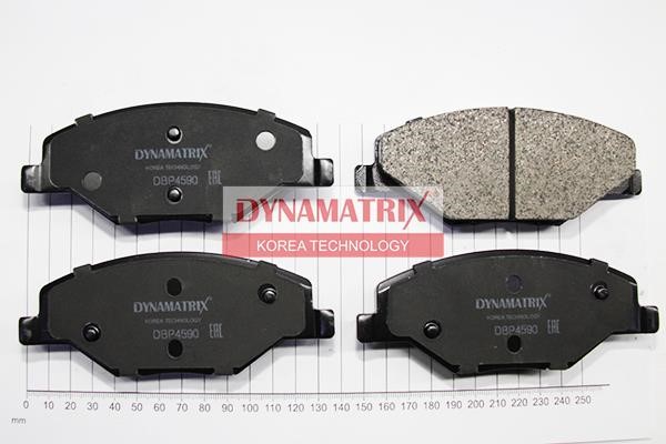 Dynamatrix DBP4590 Brake Pad Set, disc brake DBP4590