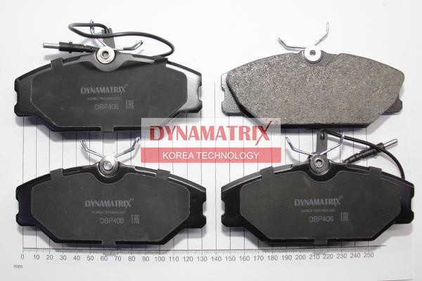 Dynamatrix DBP406 Brake Pad Set, disc brake DBP406