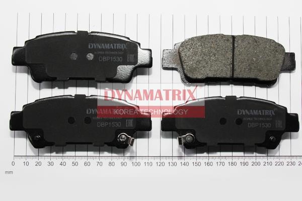 Dynamatrix DBP1530 Brake Pad Set, disc brake DBP1530