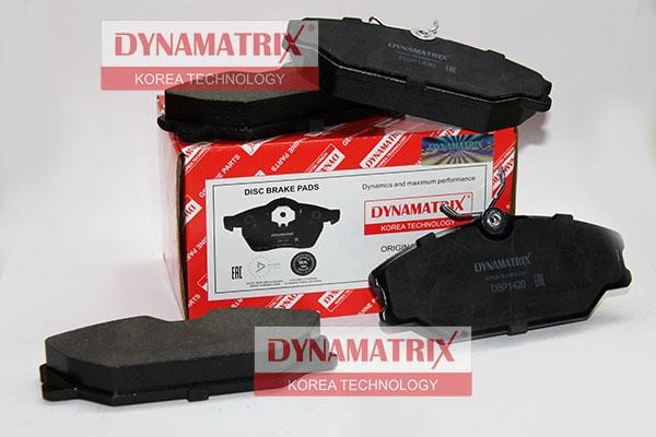 Dynamatrix DBP1420 Brake Pad Set, disc brake DBP1420