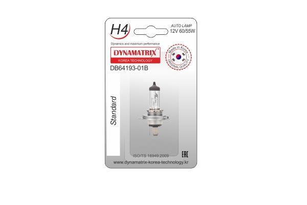 Dynamatrix DB64193-01B Halogen lamp 12V H4 60/55W DB6419301B