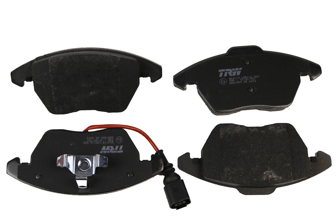 TRW GDB1550 TRW COTEC disc brake pads, set GDB1550
