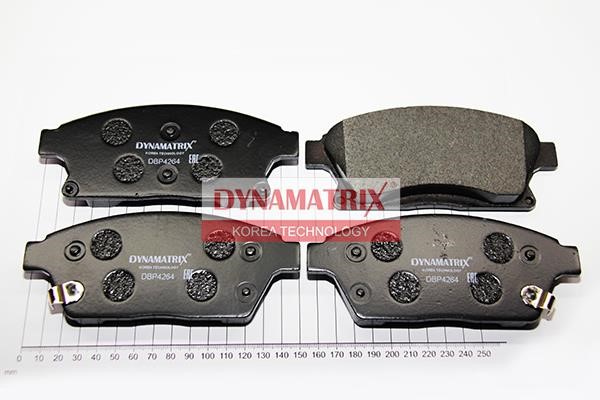 Dynamatrix DBP4264 Brake Pad Set, disc brake DBP4264