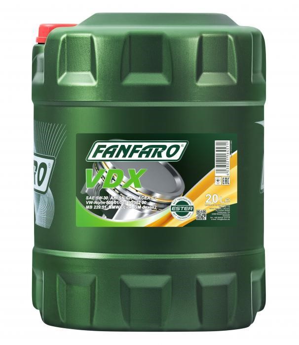 Fanfaro FF6707-20 Engine oil FanFaro VDX 5W-30, 20 l FF670720