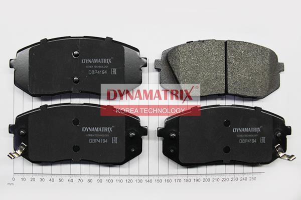 Dynamatrix DBP4194 Brake Pad Set, disc brake DBP4194
