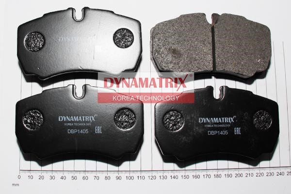 Dynamatrix DBP1405 Brake Pad Set, disc brake DBP1405