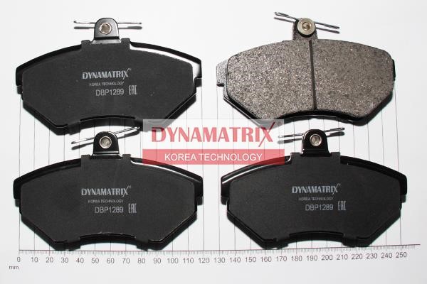 Dynamatrix DBP1289 Brake Pad Set, disc brake DBP1289