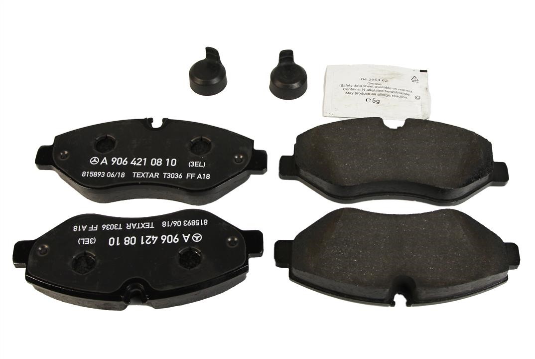 Mercedes A 906 421 04 00-DEFECT Front disc brake pads, set A9064210400DEFECT