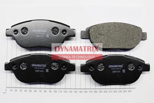 Dynamatrix DBP1476 Brake Pad Set, disc brake DBP1476