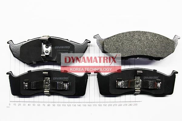 Dynamatrix DBP1098 Brake Pad Set, disc brake DBP1098