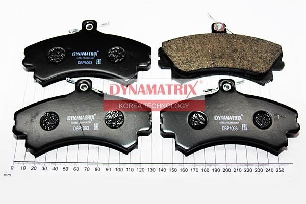 Dynamatrix DBP1093 Brake Pad Set, disc brake DBP1093