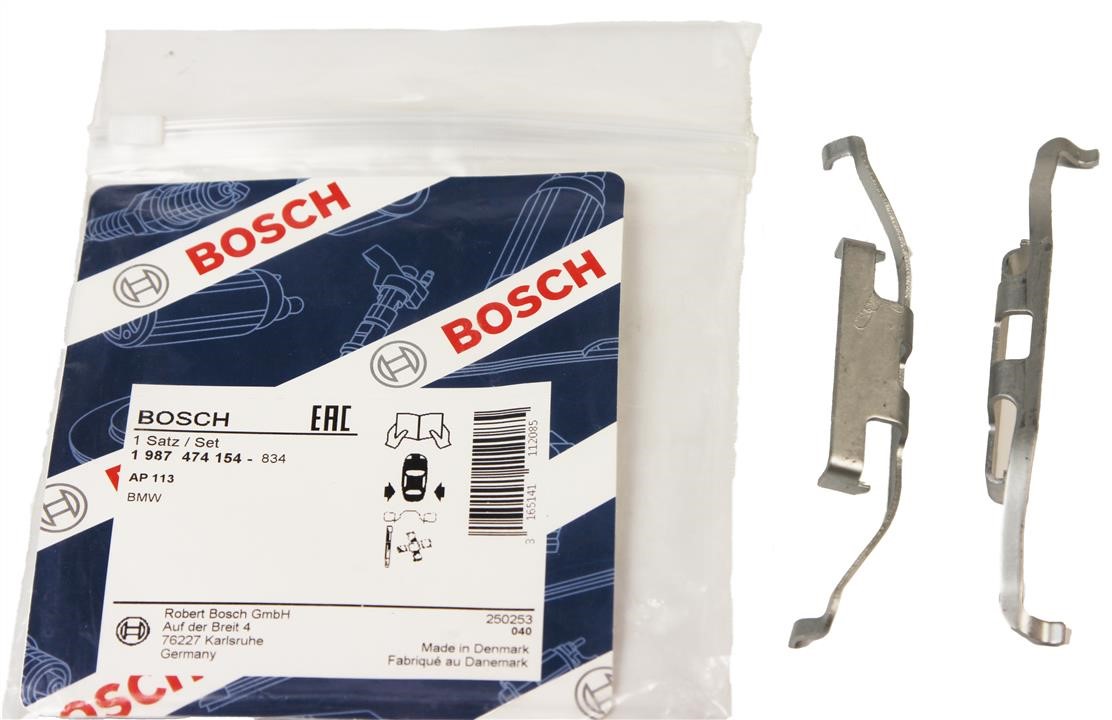 Brake pad fitting kit Bosch 1 987 474 154