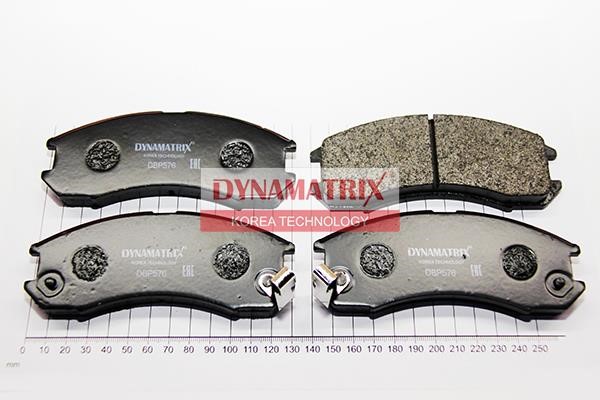Dynamatrix DBP576 Brake Pad Set, disc brake DBP576