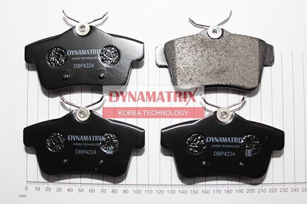 Dynamatrix DBP4224 Brake Pad Set, disc brake DBP4224