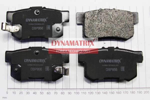 Dynamatrix DBP956 Brake Pad Set, disc brake DBP956