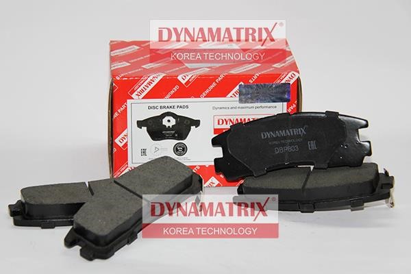 Dynamatrix DBP803 Brake Pad Set, disc brake DBP803