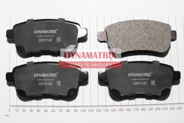 Dynamatrix DBP4182 Brake Pad Set, disc brake DBP4182