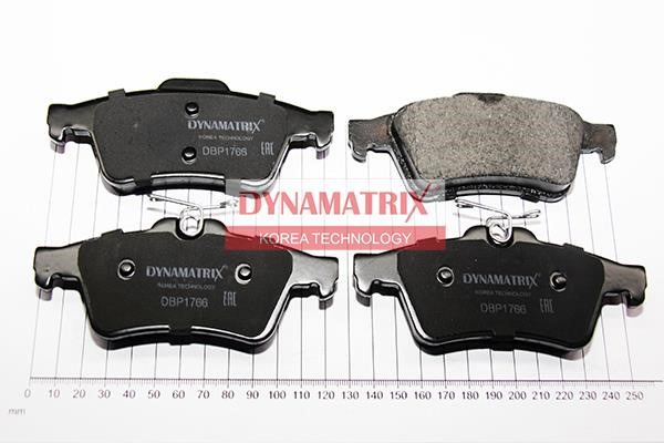 Dynamatrix DBP1766 Brake Pad Set, disc brake DBP1766