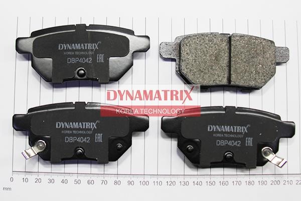 Dynamatrix DBP4042 Brake Pad Set, disc brake DBP4042