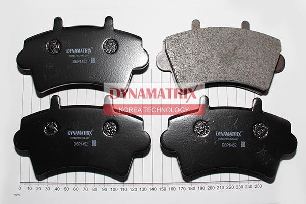Dynamatrix DBP1452 Brake Pad Set, disc brake DBP1452