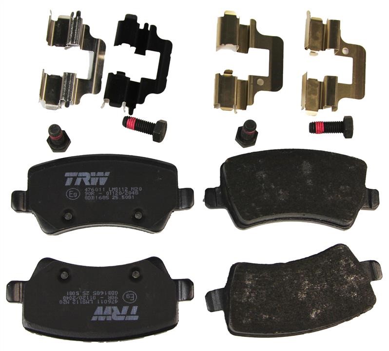 TRW GDB1685 TRW COTEC disc brake pads, set GDB1685