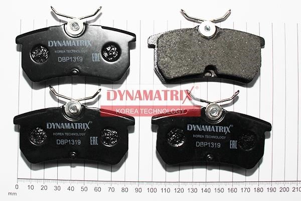Dynamatrix DBP1319 Brake Pad Set, disc brake DBP1319