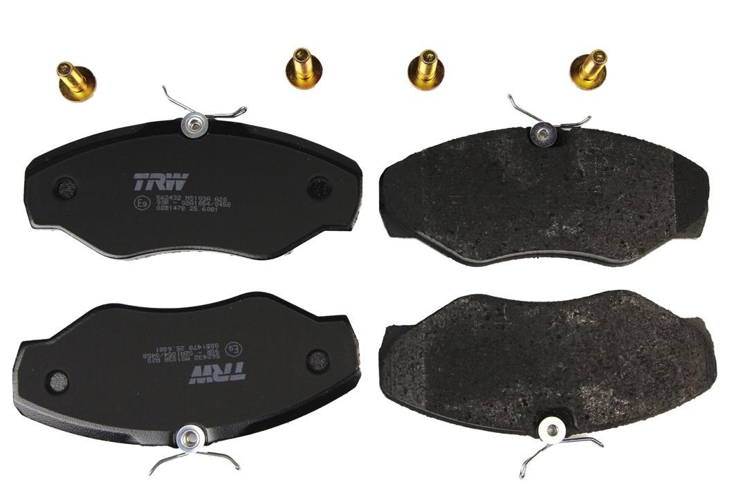 TRW GDB1478 TRW COTEC disc brake pads, set GDB1478