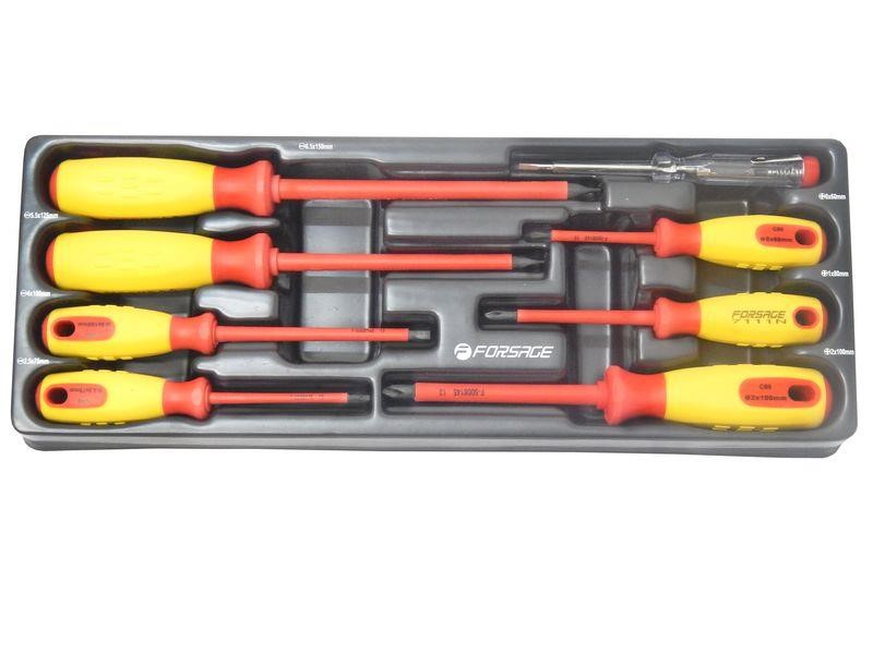 Dielectric screwdriver set Forsage F-20814