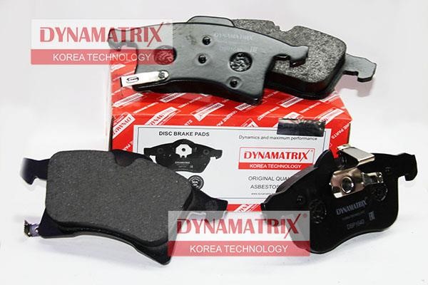 Dynamatrix DBP1640 Brake Pad Set, disc brake DBP1640