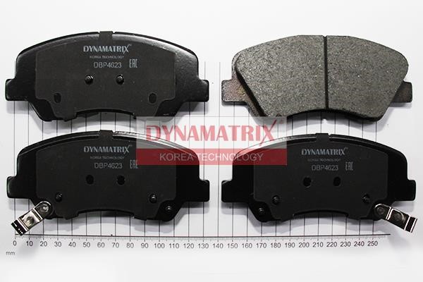 Dynamatrix DBP4623 Brake Pad Set, disc brake DBP4623