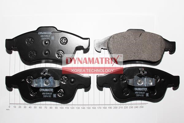 Dynamatrix DBP4180 Brake Pad Set, disc brake DBP4180