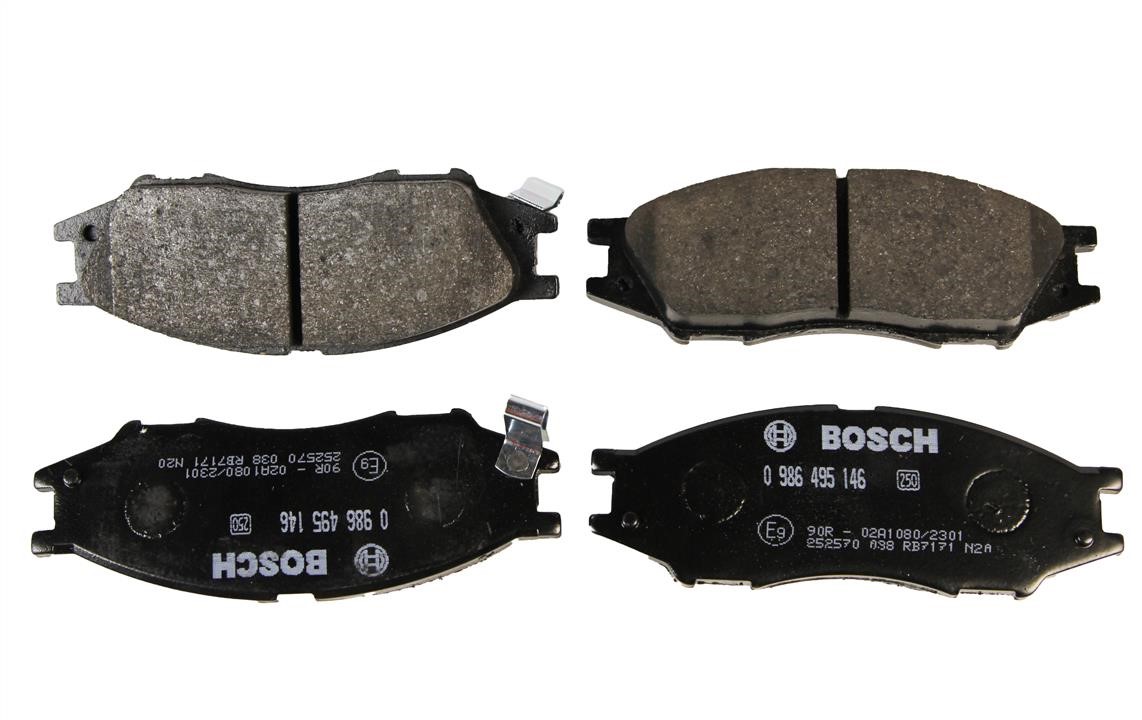 Bosch 0 986 495 146 Brake Pad Set, disc brake 0986495146