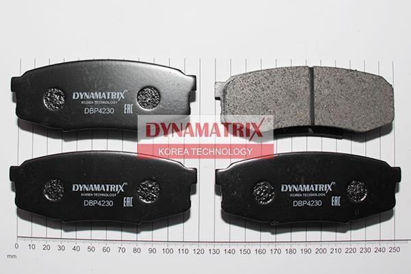 Dynamatrix DBP4230 Brake Pad Set, disc brake DBP4230