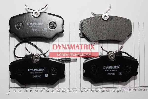 Dynamatrix DBP540 Brake Pad Set, disc brake DBP540