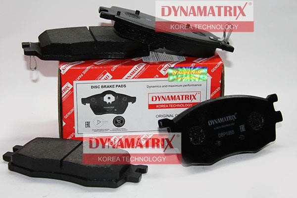 Dynamatrix DBP1955 Brake Pad Set, disc brake DBP1955