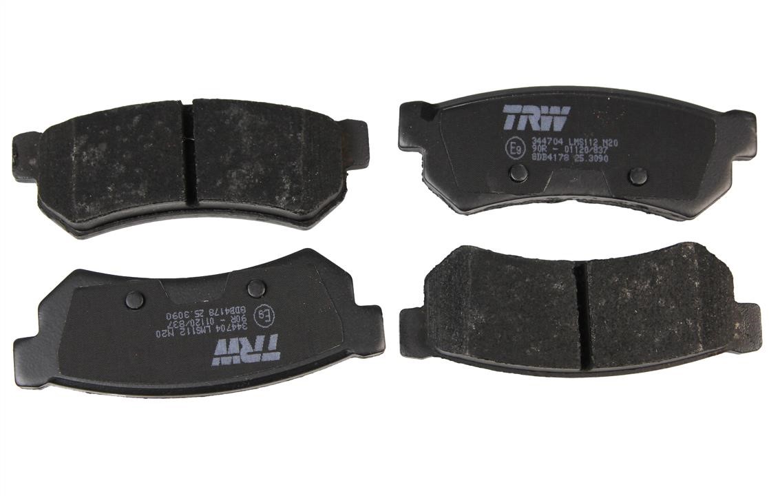 TRW GDB4178 TRW COTEC disc brake pads, set GDB4178