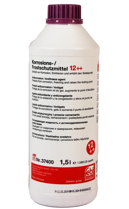 febi 37400 Antifreeze concentrate G12++ ANTIFREEZE, purple, 1.5 L 37400